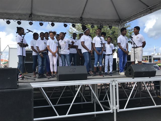 La fête de la musique 2018 avec les élèves de Saint-Martin