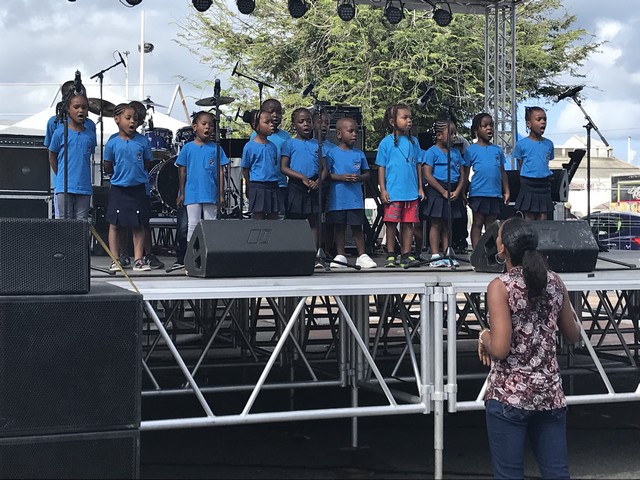 La fête de la musique 2018 avec les élèves de Saint-Martin